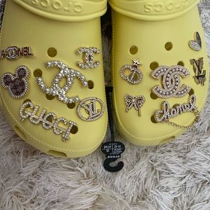 Women Pastel yellow crocs